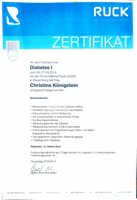 Fachseminar Diabetes Urkunde Fachseminar Diabetes